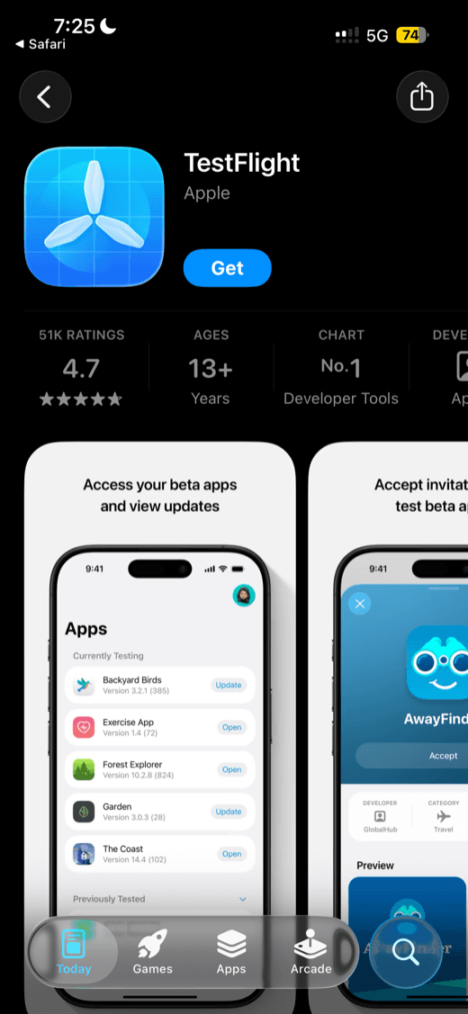 Download TestFlight